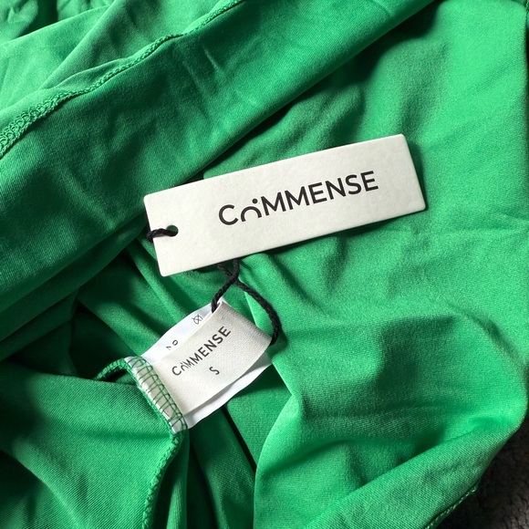 NWT Commense Sleeveless Backless Green Maxi Dress - Picture 8 of 8
